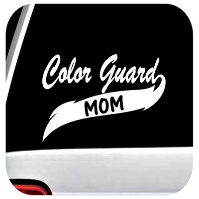 A1056 Color Guard Mom Decal Sticker