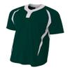 A4 2-Button Color Block Henley view 1