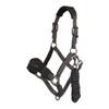 LeMieux Vogue Fleece Headcollar - Halter & Leadrope (Black - Cob) view 1