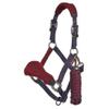 LeMieux Vogue Fleece Headcollar - Halter & Leadrope (Black - Cob) view 2