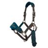 LeMieux Vogue Fleece Headcollar - Halter & Leadrope (Black - Cob) view 4