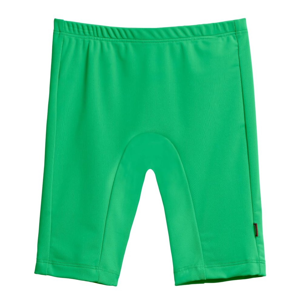 City Threads Boys Girls UPF 50+ Swim Jammer Shorts Comfortable Durable Rash-Free Made in USA, Elf Green, 9-12 Months
