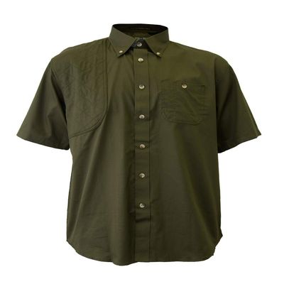 Tiger Hill Army Green Hunting Shirt Short Sleeves (Medium)