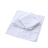 CoCoUSM Mens White Cotton 100% Cotton handkerchiefs Pack 3PCS view 3