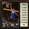 NBA Golden State Warriors Stephen Curry 2015-16 MVP Plaque, Brown, 12 x 15" view 1