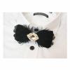Cloud Rack Bow Tie Peacock Feathers Black view 3