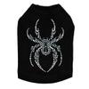 Blue Spider - Halloween and Fall Dog Rhinestone Bling Shirt, 2XL Black view 1