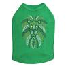 Lion Face - Dog Shirt, XL Kelly Green view 1
