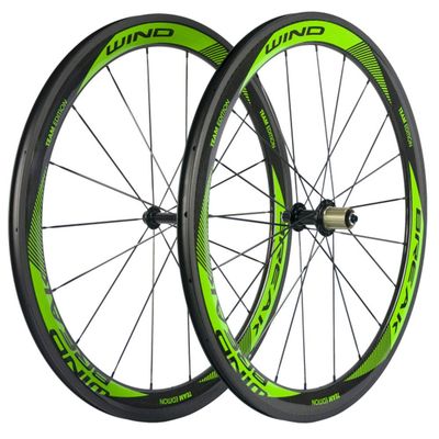 SunRise Bike Carbon Fiber Road Wheelset Clincher Wheels 50mm Depth R13 Hub Decal Bicycle Rims