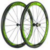 SunRise Bike Carbon Fiber Road Wheelset Clincher Wheels 50mm Depth R13 Hub Decal Bicycle Rims view 1