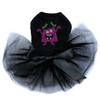 Dog in the Closet Mommy's Lil Monster Pink - Bling Rhinestone Tutu Dress, M Black view 1
