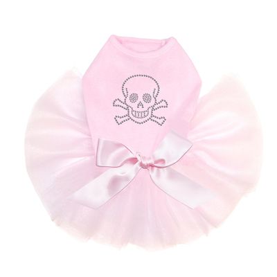 Dog in the Closet, Hematite Skull- Tutu