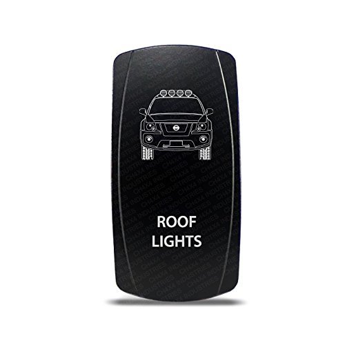 CH4X4 Rocker Switch for Nissan Xterra 2nd Gen Roof Lights Symbol- Red Led