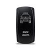 CH4X4 Rocker Switch for Nissan Xterra 1st Gen Roof Lights Symbol 2- Blue Led view 1