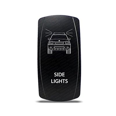 CH4X4 Rocker Switch for Nissan Xterra 1st Gen Side Lights Symbol- Red Led
