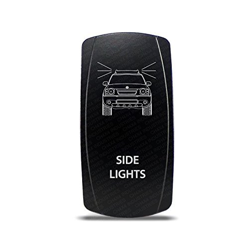 CH4X4 Rocker Switch for Nissan Xterra 1st Gen Side Lights Symbol- Red Led