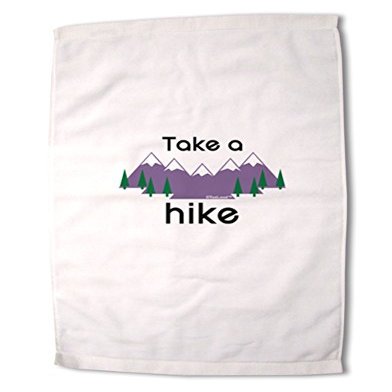 TOOLOUD Take a Hike Premium Cotton Sport Towel 16"x25"