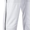 CHAMPRO Male Kids Triple Crown Classic Baseball Pant with Braid, White , Black Pin, Small US view 3