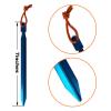 12 Pack Tent Stakes, 7075 Ground Metal Camping Aluminum Tent Pegs, Lightweight Tent Stakes Heavy Duty Spikes Camping Accessories, Blue view 4