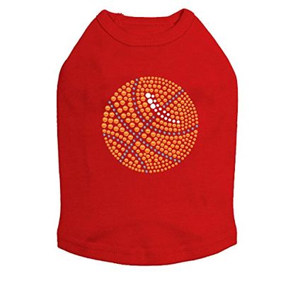 Basketball - Dog Shirt, XXS Red