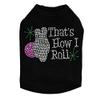 Bowling - That's How I Roll - Dog Shirt, 4XL Black view 1