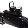 Trinity Green Red Dot Sight with Mount kit for mossberg 500 12ga Mossberg 590 Hunting Optics Tactical Home Defense Accessory Aluminum Black Picatinny Weaver Base Mount Adapter Single Rail. view 4