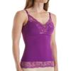 Ahh by Rhonda Shear Women's Pin-Up Camisole, Magenta Violet, Large view 1