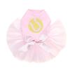 Tennis Ball - Bling Rhinestone Dog Tutu Dress, XS Pink view 1