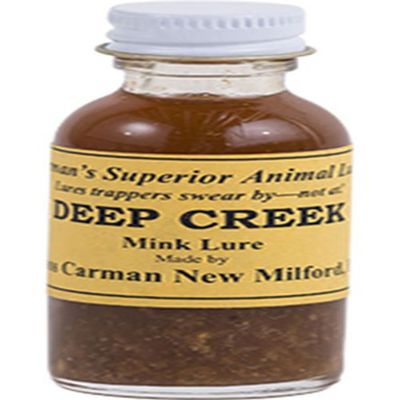 Deep Creek Mink Lure by Russ Carman (4 oz. Bottle)