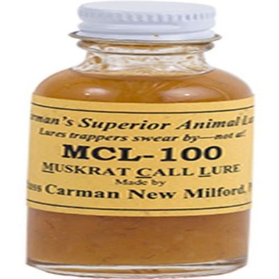 MCL 100 - Muskrat Call Lure by Russ Carman (4 oz. Bottle)
