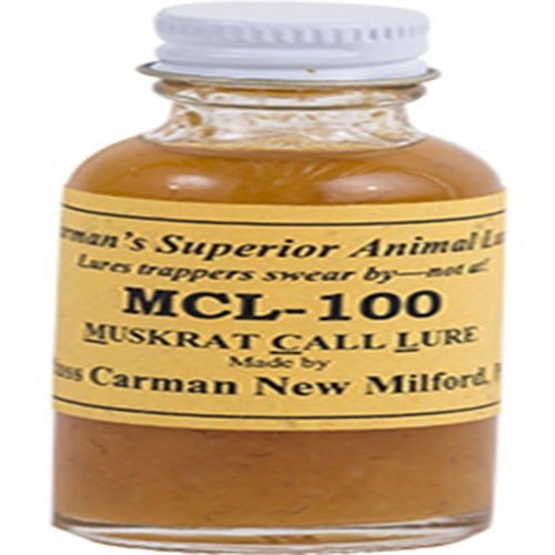 MCL 100 - Muskrat Call Lure by Russ Carman (4 oz. Bottle)