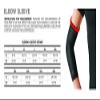 Tommie Copper Men's Performance Elbow Sleeves 2.0, Large, Slate Grey view 3