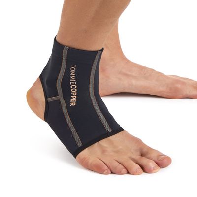 Tommie Copper Men's Performance Ankle Sleeves 2.0, Small, Black