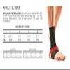 Tommie Copper Men's Performance Ankle Sleeves 2.0, Small, Black view 4