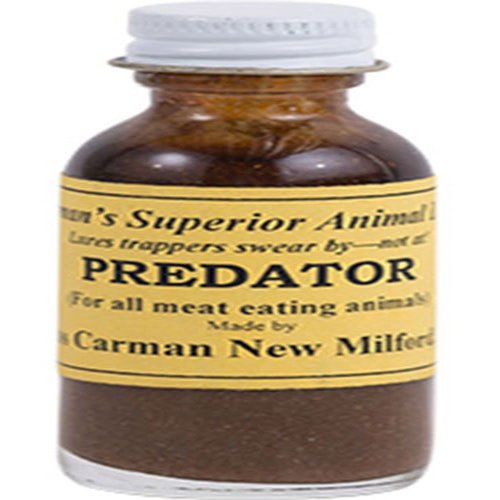 Predator Lure by Russ Carman (Coyote, Fox, Bobcat, Marten, Mink) (4 oz. Bottle)