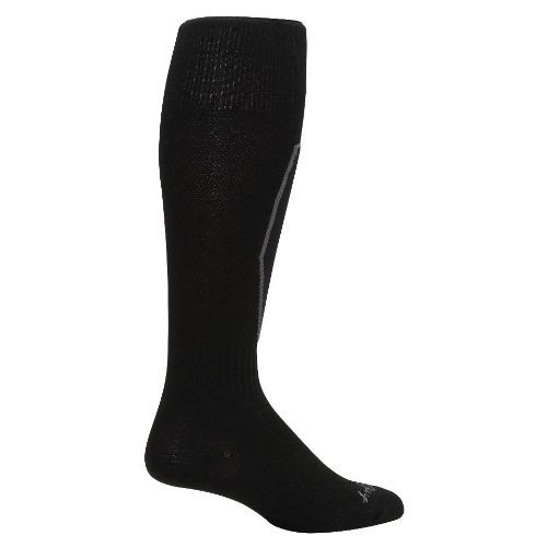 SockGuy Mtn-Tech Ski Wool Socks, OTC, Flyweight, S/M (M 5 9, W 6 10) comes with a sock ring