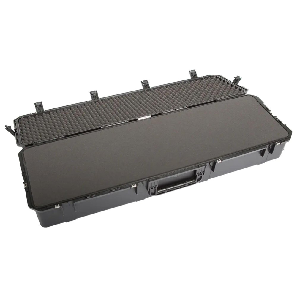 SKB iSeries 5616-9 Waterproof Utility Hard Case, Polypropylene Shell with Layered Foam and Quiet-Glide Wheels for Travel Storage, Black