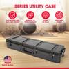 SKB iSeries 5616-9 Waterproof Utility Hard Case, Polypropylene Shell with Layered Foam and Quiet-Glide Wheels for Travel Storage, Black view 2