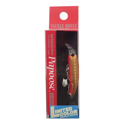 TackleHouse LTD-2 QPA42 Minnow Keypup Lure, 1.7 inches (42 mm), 0.1 oz (3.5 g), Double Red