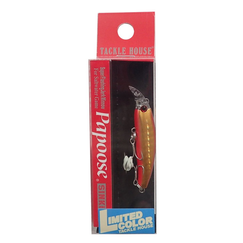 TackleHouse LTD-2 QPA42 Minnow Keypup Lure, 1.7 inches (42 mm), 0.1 oz (3.5 g), Double Red