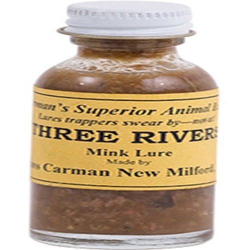 Three Rivers Mink Lure by Russ Carman (4 oz. Bottle)