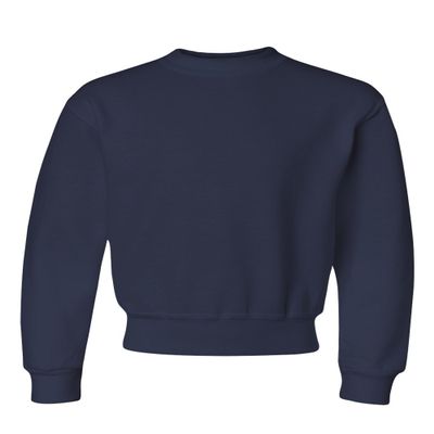 Jerzees boys Fleece Sweatshirts, Hoodies & Sweatpants Shirt, Sweatshirt - Navy, Large US