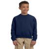Jerzees boys Fleece Sweatshirts, Hoodies & Sweatpants Shirt, Sweatshirt - Navy, Medium US view 2