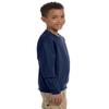 Jerzees boys Fleece Sweatshirts, Hoodies & Sweatpants Shirt, Sweatshirt - Navy, Medium US view 4