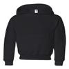 Jerzees Youth Pullover Hood, Black, Small view 1