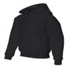 Jerzees Youth Pullover Hood, Black, Small view 3