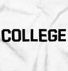 Brisco Brands Animal House Faber College Frat Party Sweatshirt for Men or Women White view 3