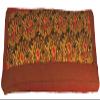 Boon Decor Meditation Bench Cushion Kneeling Seiza - Indochine Paisley Saffron view 1