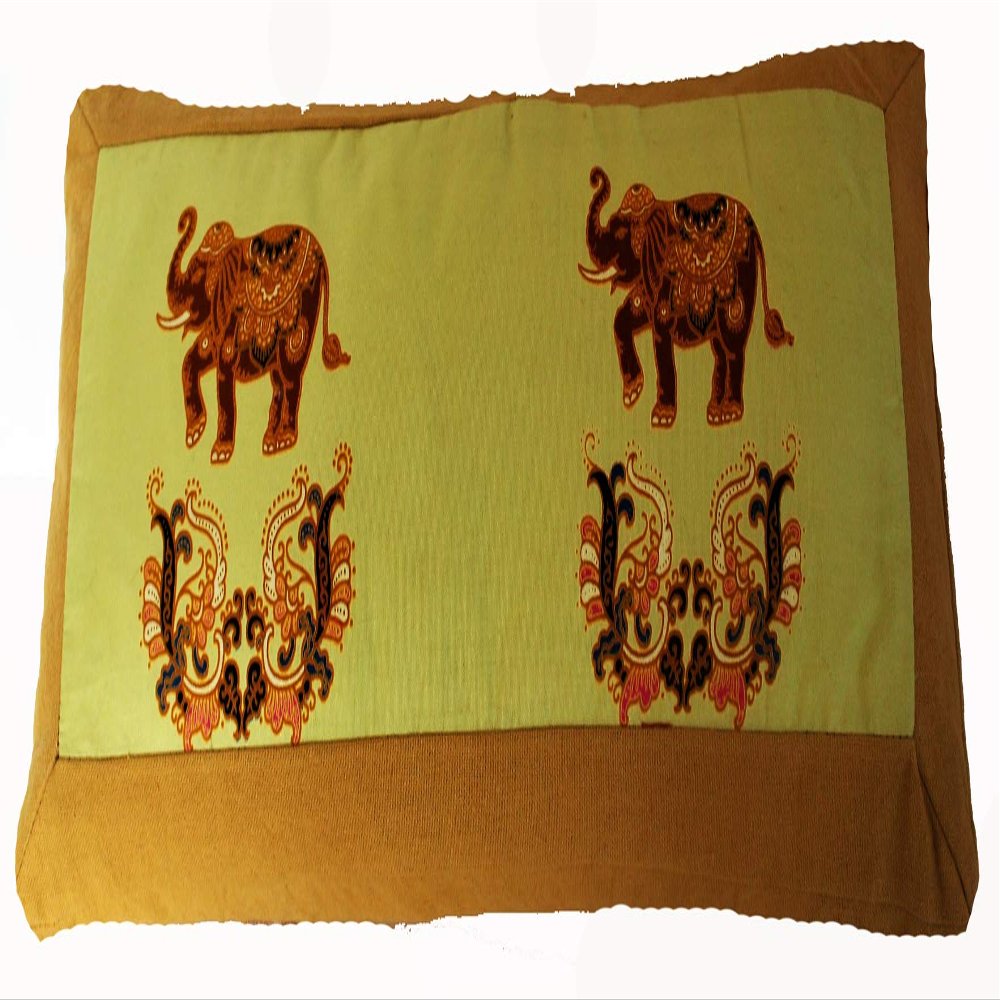Boon Decor Meditation Bench Cushion Kneeling Seiza - Elephant Mustard