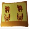 Boon Decor Meditation Bench Cushion Kneeling Seiza - Elephant Mustard view 1